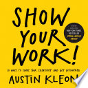 Show Your Work!