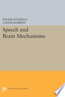 Speech and Brain Mechanisms Cover