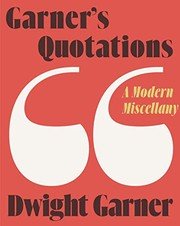 Cover of Garner's Quotations