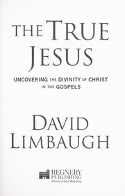 Cover of The true Jesus
