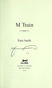 Cover of M train
