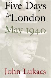 Cover of Five Days in London, May 1940