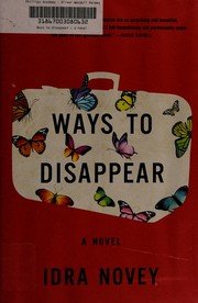 Cover of Ways to disappear