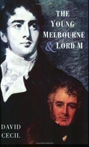 Cover of The young Melbourne