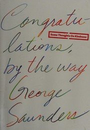Cover of Congratulations, by the way