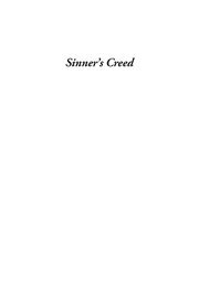 Cover of Sinner's Creed