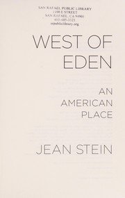 Cover of West of Eden