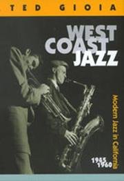 Cover of West Coast jazz