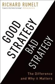 Cover of Good Strategy, Bad Strategy