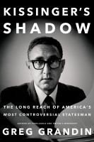 Cover of Kissinger's shadow