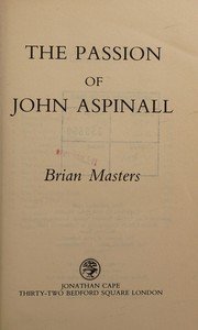 Cover of The passion of John Aspinall