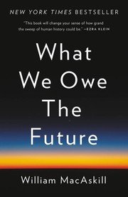 Cover of What We Owe the Future