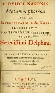 Cover of Metamorphoses