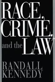 Cover of Race, crime, and the law