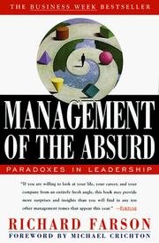 Cover of Management of the Absurd