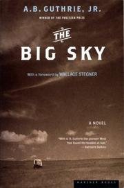 Cover of The big sky