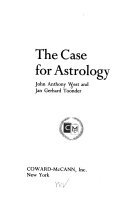 Cover of The Case for Astrology