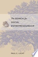 Cover of The Search for Social Entrepreneurship