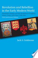Cover of Revolution and Rebellion in the Early Modern World