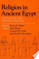 Cover of Religion in Ancient Egypt