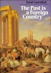 Cover of The Past Is a Foreign Country
