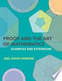 Cover of Proof and the Art of Mathematics