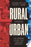 Cover of Rural Versus Urban