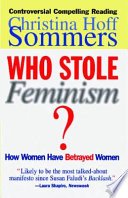 Cover of Who Stole Feminism?