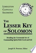 Cover of The Lesser Key of Solomon