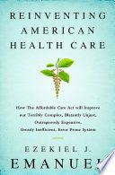 Cover of Reinventing American Health Care