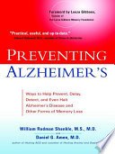 Cover of Preventing Alzheimer's