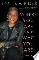 Cover of Where You Are Is Not Who You Are