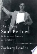 Cover of The Life of Saul Bellow