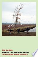 Cover of Where I'm Reading From