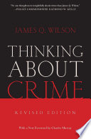 Thinking About Crime Cover