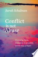 Cover of Conflict Is Not Abuse