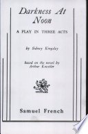 Cover of Darkness at Noon