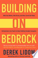 Cover of Building on Bedrock
