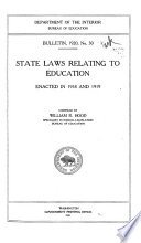 Cover of Reorganization of Science in Secondary Schools