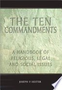 Cover of The Ten Commandments