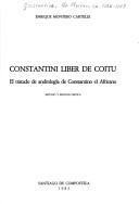 Cover of Constantini Liber de coitu