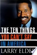 Cover of The Ten Things You Can't Say in America