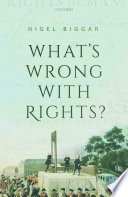 Cover of What's Wrong with Rights?