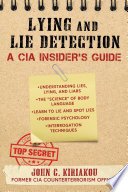 Cover of Lying and Lie Detection
