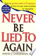 Cover of Never Be Lied to Again