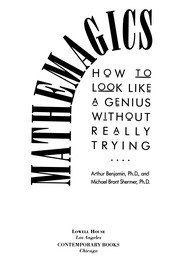 Cover of Mathemagics