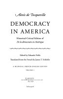 Democracy in America Cover