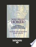 Cover of Who Killed Homer?