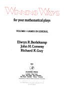 Cover of Winning Ways for Your Mathematical Plays
