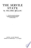 Cover of The Servile State
